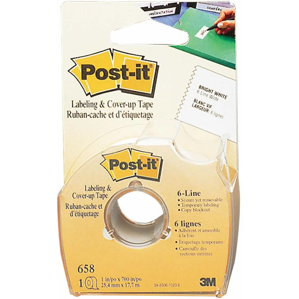 stackable Post-It Masking & Labeling Tape 1" X 700"