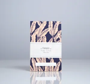 cotton ceramic Season Paper Collection Plumes Bleues Pocket Notepad