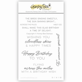 Across The Miles - 3X4 Stamp Set collapsible bestselling