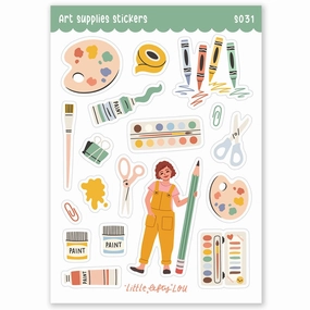 metallic lasting Art Supplies Waterproof Stickers