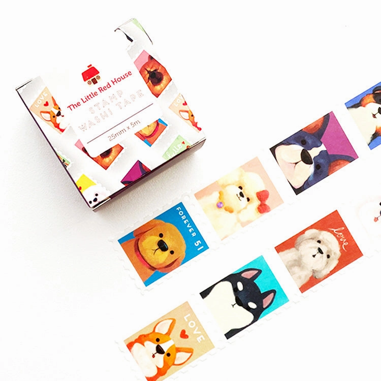 Dog Stamp Washi Tape strong