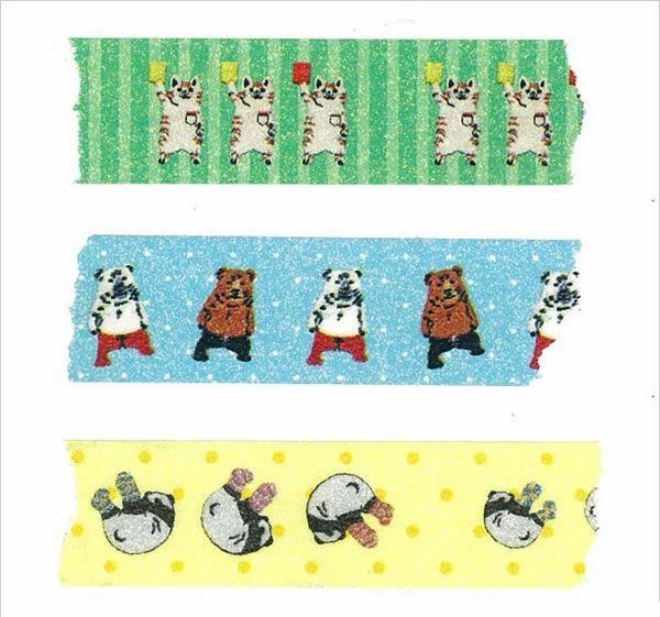 Pokefasu Pokerface Mast? Collab' Japanese Washi Tape ? Mast Masking Tape steel