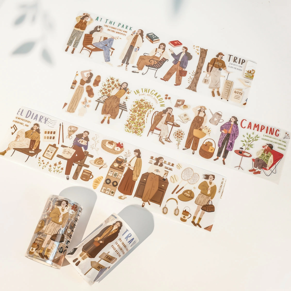 Pre-Cut Planner'S Day Pet Tape 2 metal cool