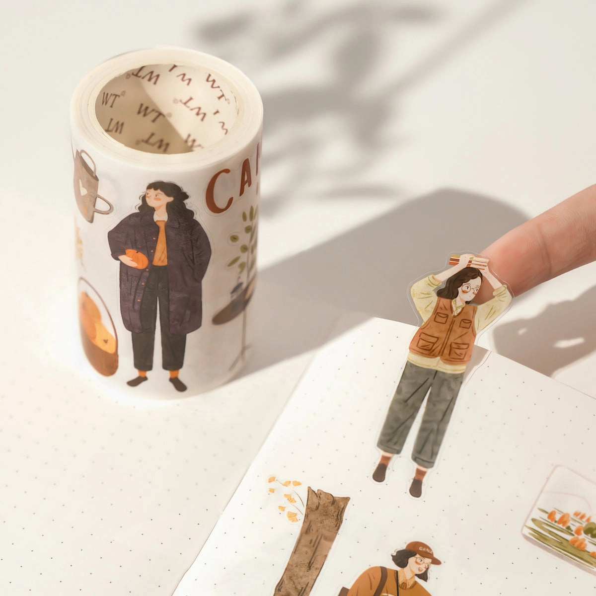 synthetic Pre-Cut Planner'S Day Pet Tape 2