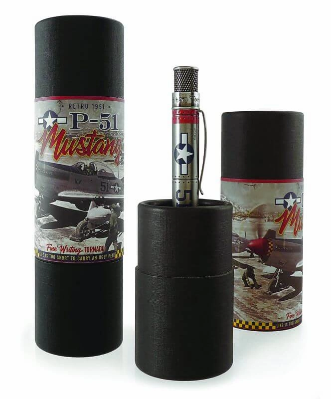 adjustable affordable Retro 1951 Tornado Metalsmith P-51 Mustang Rollerball Pen