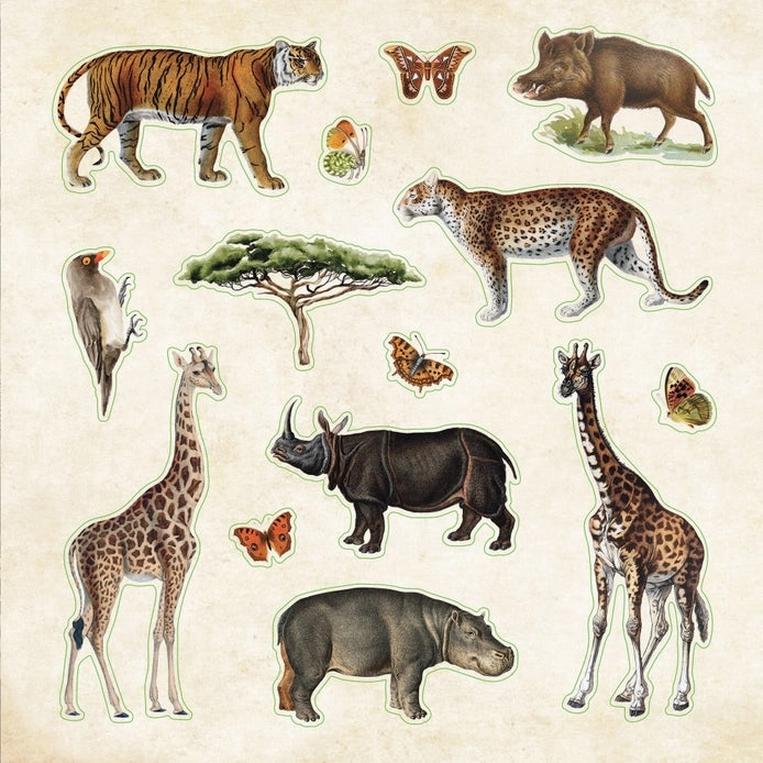 handy Zoological Ephemera Sticker Book (680  Stickers)