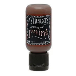 Dylusions Acrylic Paint - Chocolate Drop basic refillable