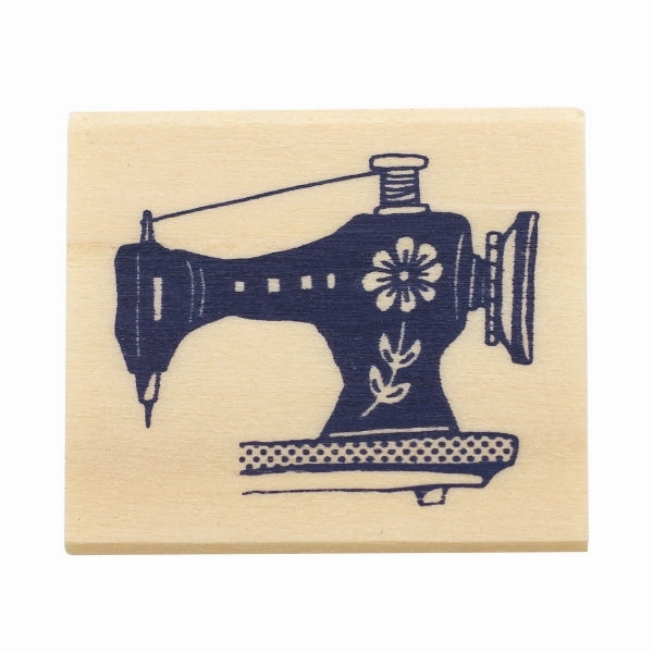 single leather Beverly Companion Rubber Stamp - Sewing Machine