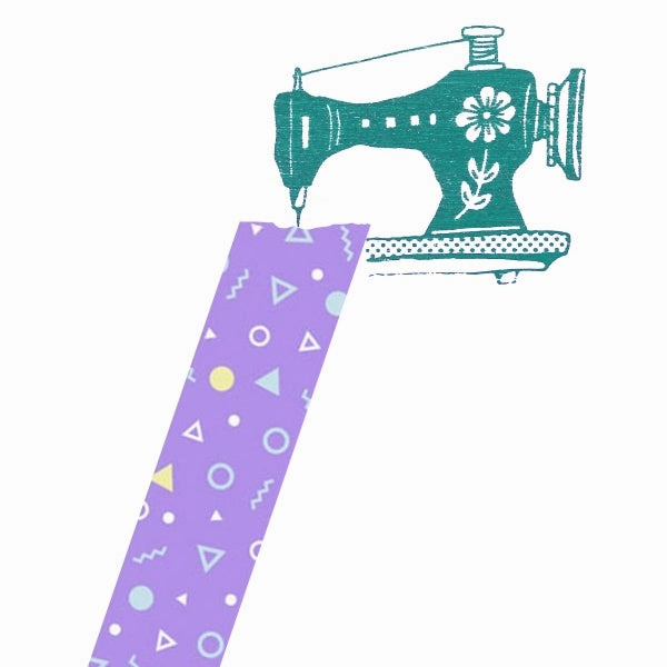 Beverly Companion Rubber Stamp - Sewing Machine vivid