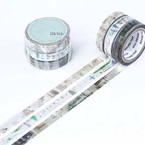 Colors Of Seasons Nae Washi Tape Set shiny wooden