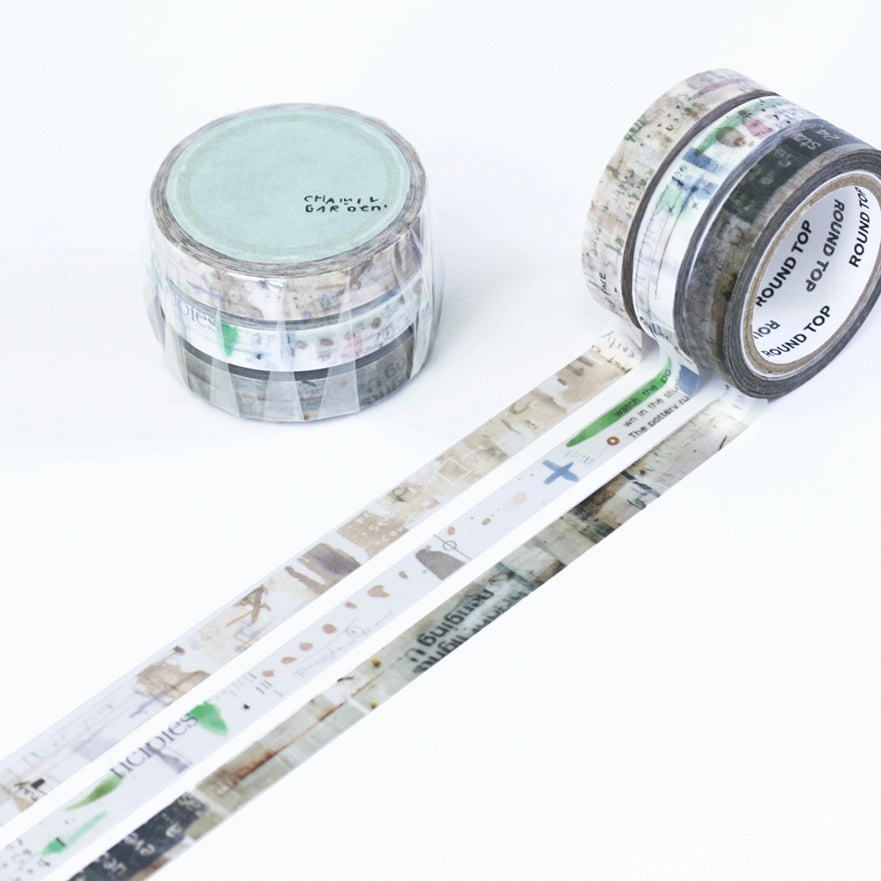 Colors Of Seasons Nae Washi Tape Set shiny wooden