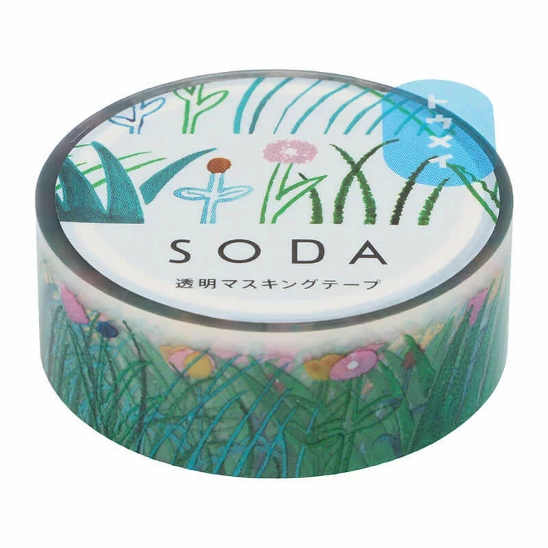 heatproof premium Kusamura Clear Tape Soda