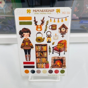 Paperaicashop Cabincore Planner Sticker synthetic