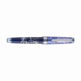 compact Sailor  Plus Professional Gear Slim Jellyfish Fountain Pen & Ink Set (Limited Edition)