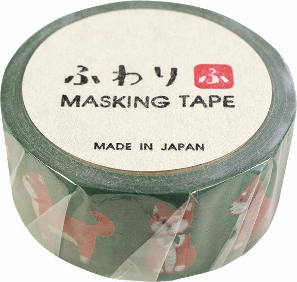 bold nonslip Shiba Inu Japanese Washi Tape