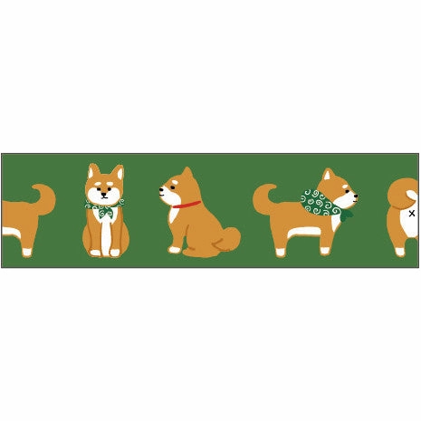 elegant premium Shiba Inu Japanese Washi Tape