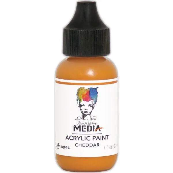 matte Heavy Body Acrylic Paint - Cheddar