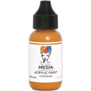 matte Heavy Body Acrylic Paint - Cheddar