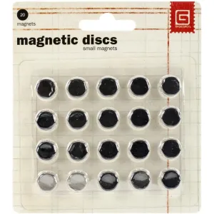 maxi Magnetic Discs .375" 20/Pkg
