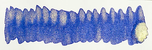 slim glossy Diamine Shimmer 50Ml Fountain Pen Ink - Blue Flame