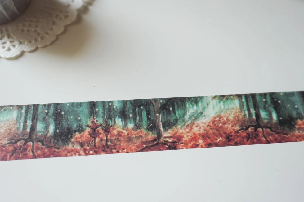 Enchanted Forest Washi Tape - Autumn Woodland versatile