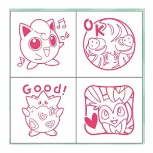 steel sturdy Fairy Pokemon Mini Stamp