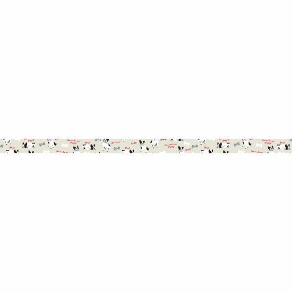 French Bulldog Japanese Washi Tape ? City Mast Masking Tape exclusive vivid