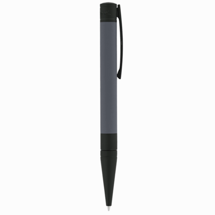 St Dupont D-Initial Velvet Collection Graphite & Matte Black Ballpoint Pen automatic
