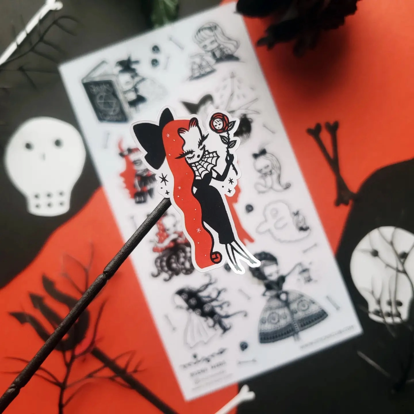 bundle Stickii Hauntingly Fabulous Sticker Sheet