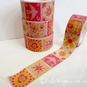 Folk Patchwork Washi Tape classic large