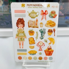 thin Paperaicashop Slow Morning Planner Sticker