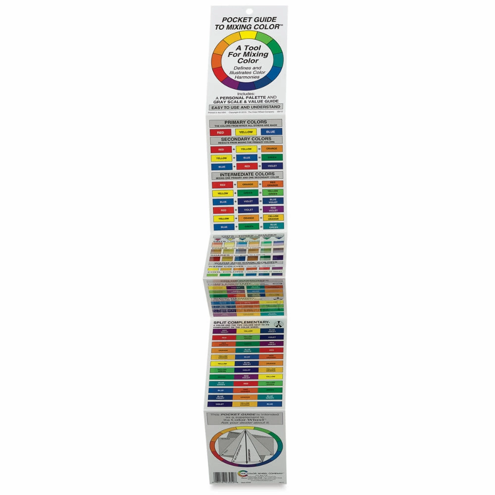 Pocket Color Wheel Mixing Guide magnetic