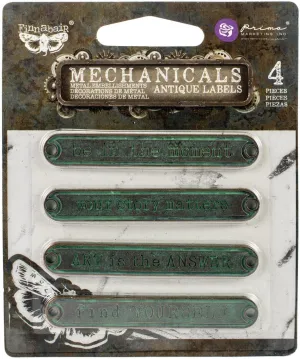 Finnabair Mechanicals - Antique Labels strong