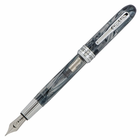 Conklin Symetrik Blue Supernova Fountain Pen foldable