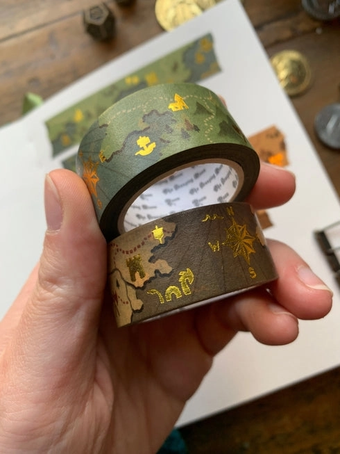Fantasy Maps Washi Tape finest glass