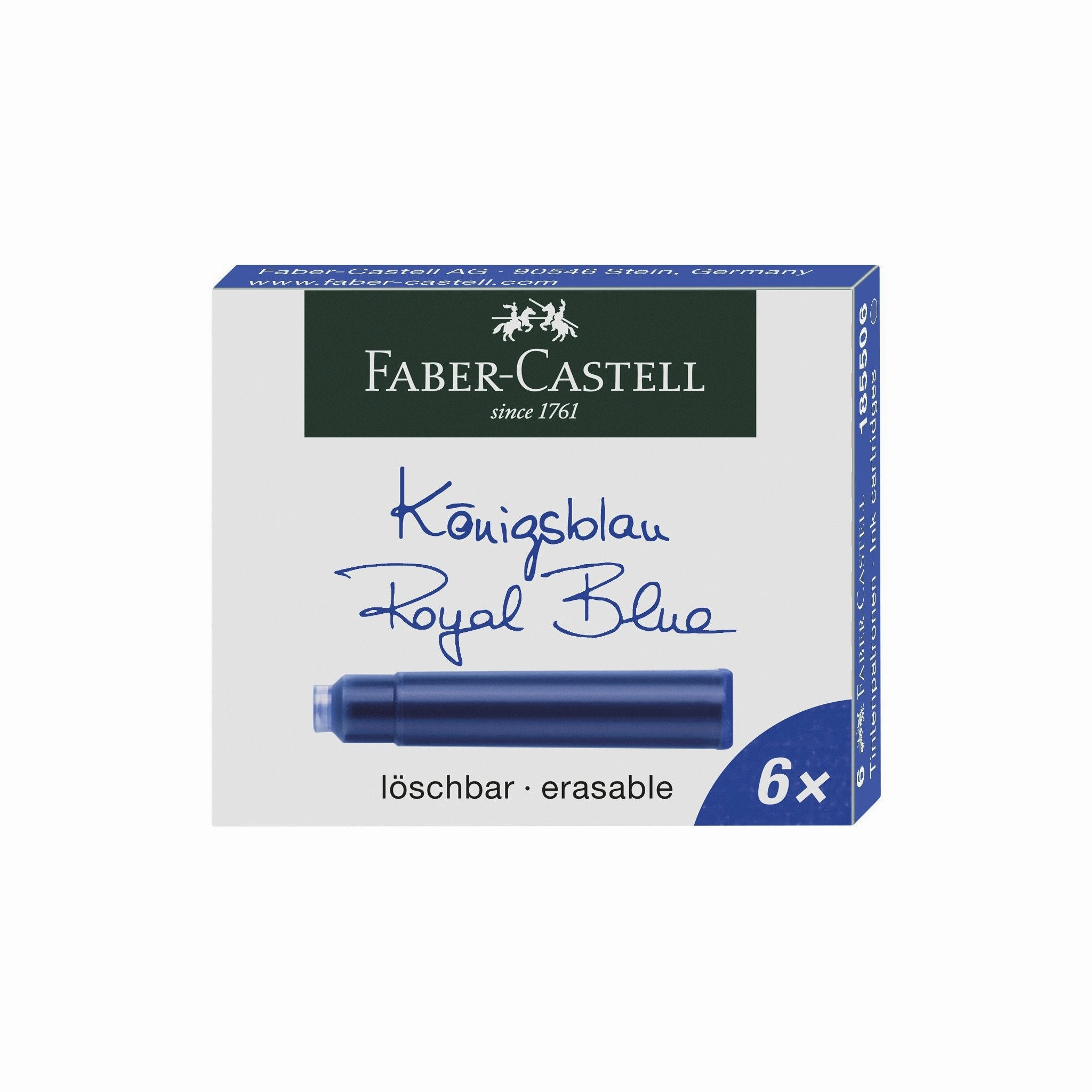 sealed Fountain Pen Ink Cartridges - Blue