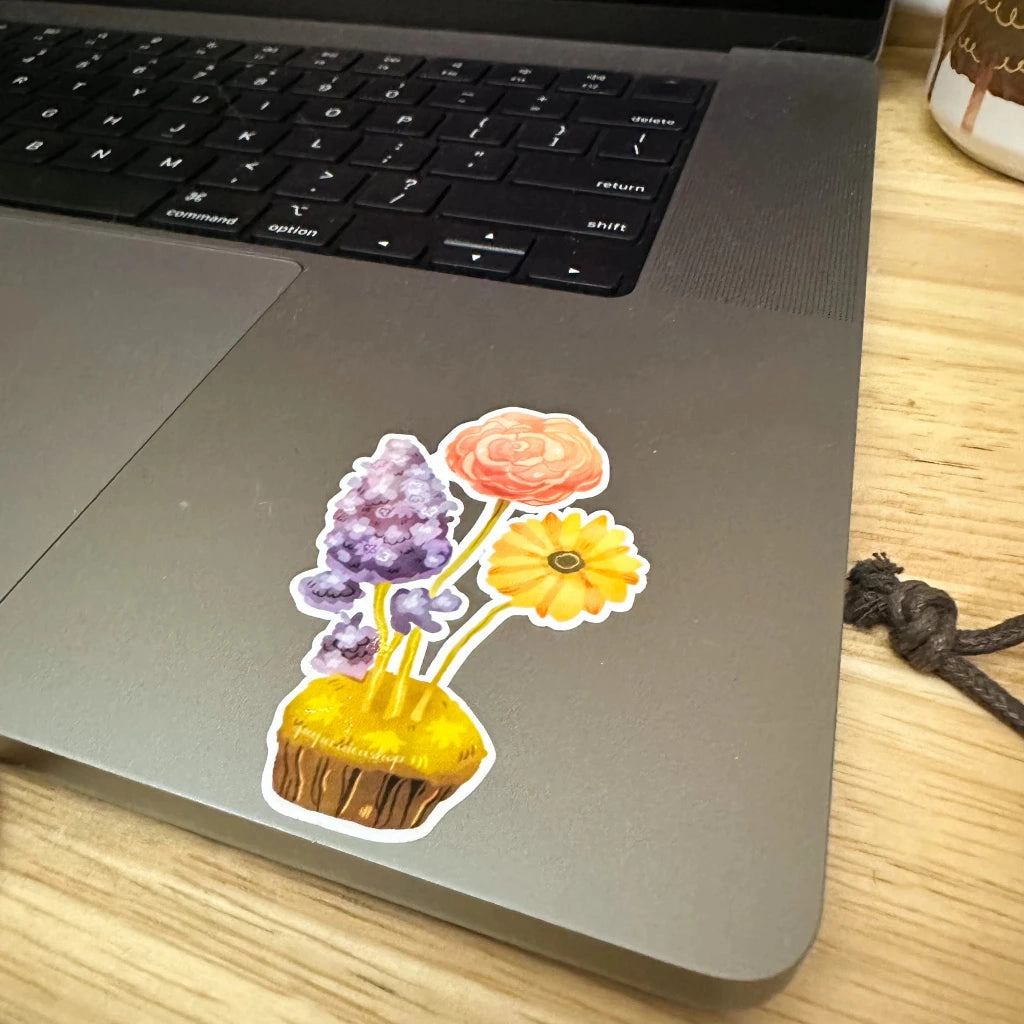 Paperaicashop Spring Flower Bloom Vinyl Sticker special