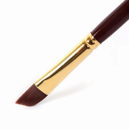 Rapha?L Sepia Acryl Angular Brush matte alloy