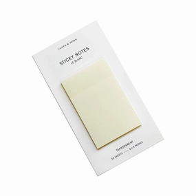 wooden Transparent Rectangular Sticky Notes | Le Blanc | 2X3
