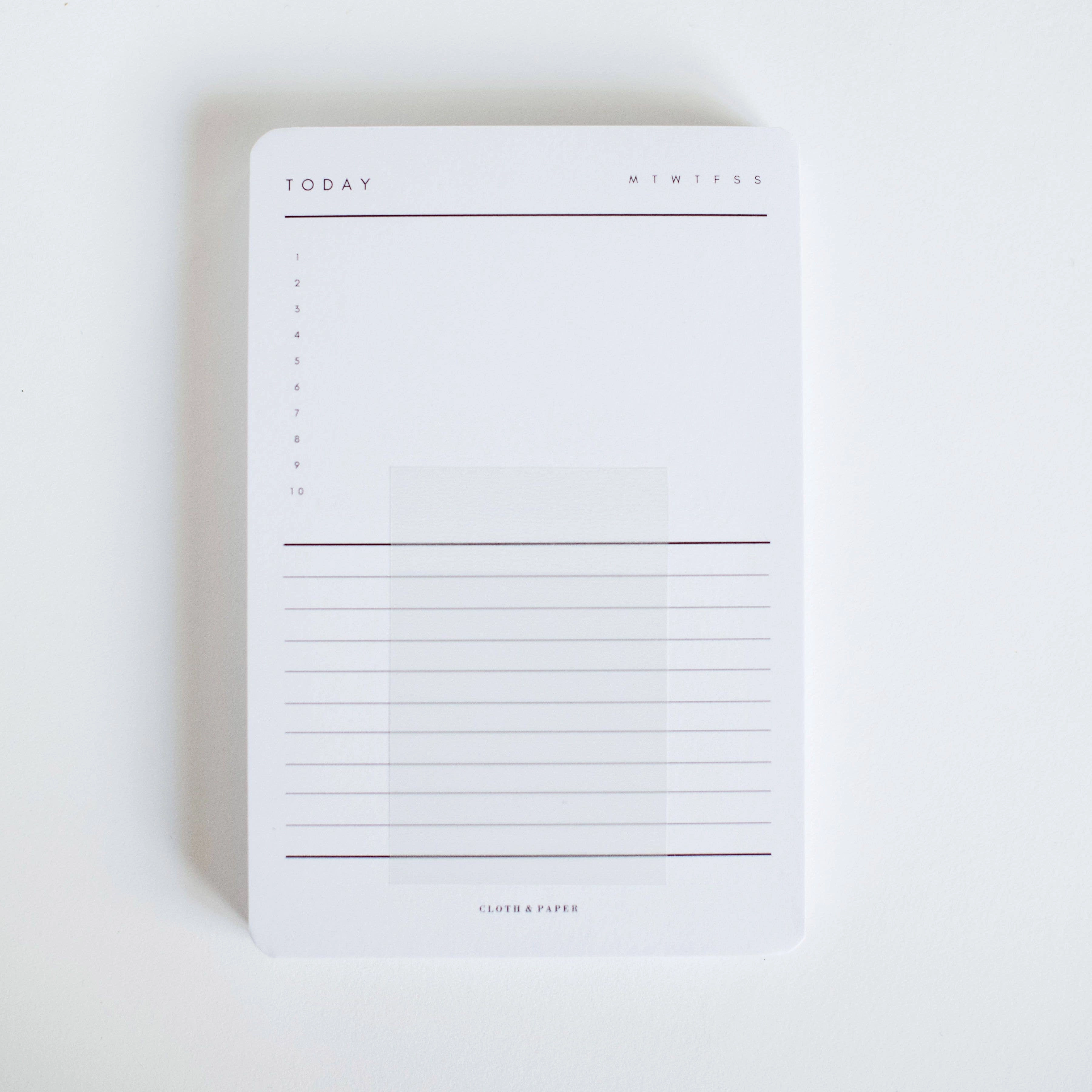 Transparent Rectangular Sticky Notes | Le Blanc | 2X3 single automatic