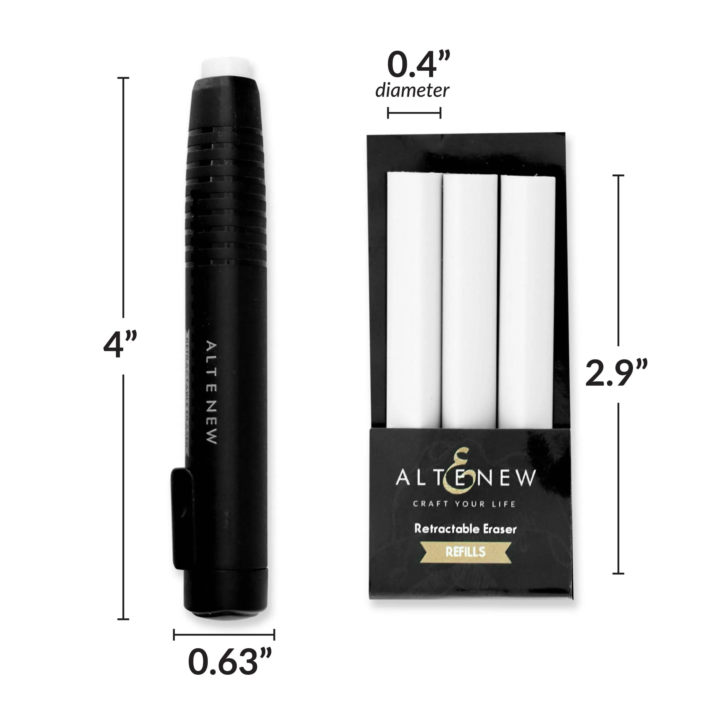 collectible lightweight Retractable Eraser