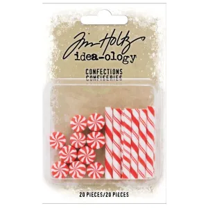 Tim Holtz Idea-Ology - Confections- Christmas Noel tiny retro