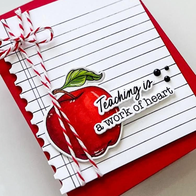 manual thin Awesome To The Core - 4X6 Stamp Set