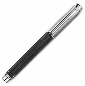 Caran D'Ache Varius Rubracer Silver Rollerball Pen musthave