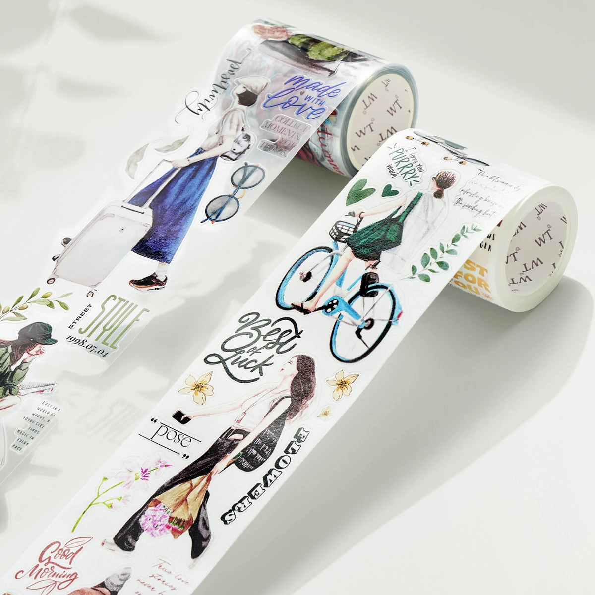 bestselling sturdy Pre-Cut Sidewalk Stories Wide Washi / Pet Tape