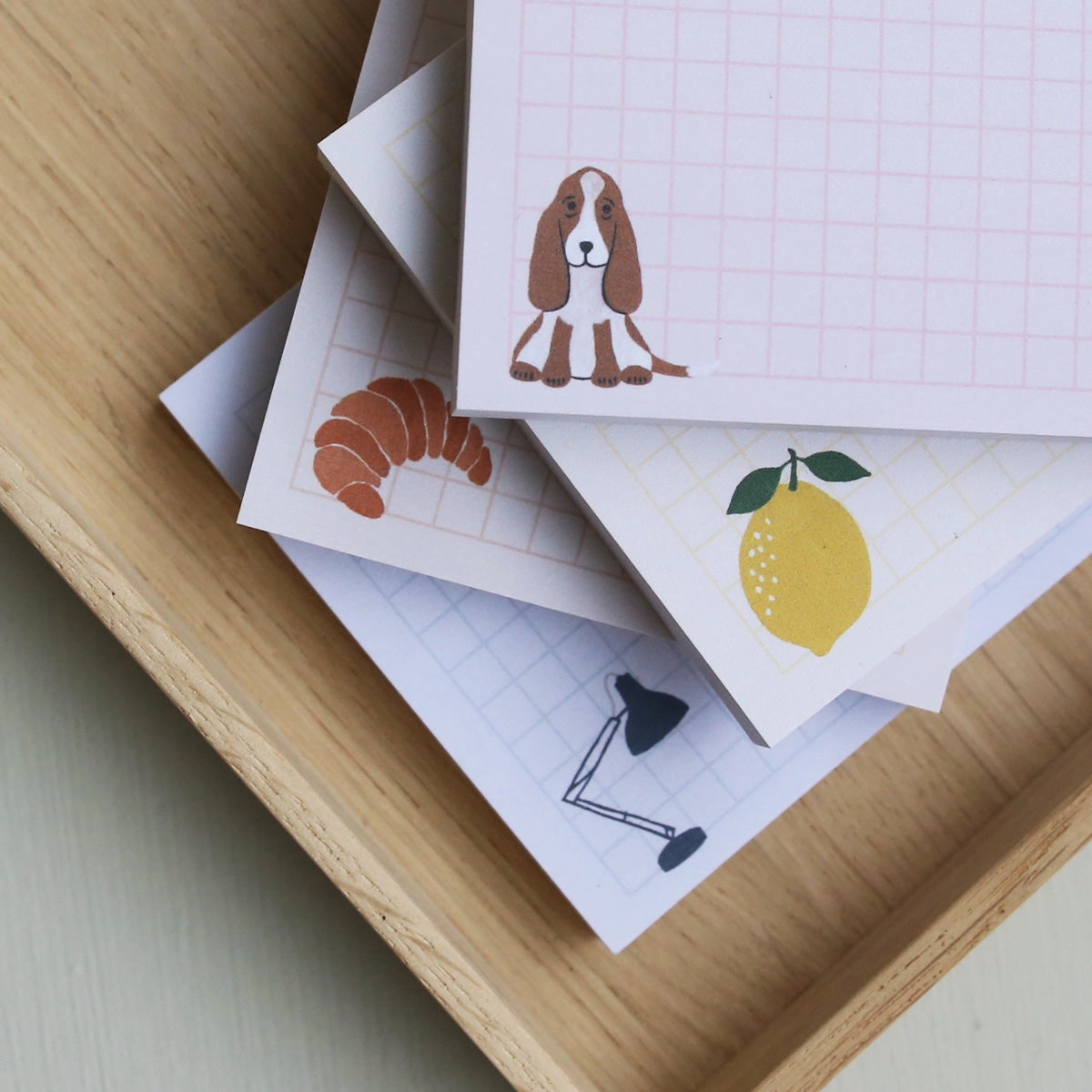 Sticky Notes Set // Dog round