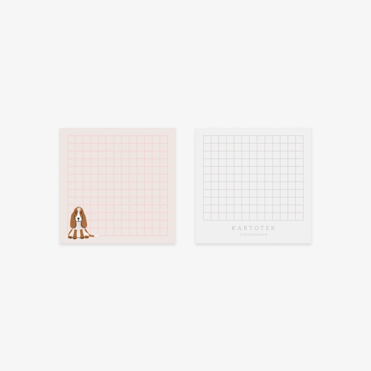 recycled lasting Sticky Notes Set // Dog