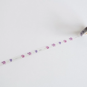 loose basic Yohaku Slim Washi Tape - Viola