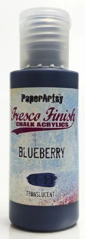 glass thin Fresco Finish - Blueberry