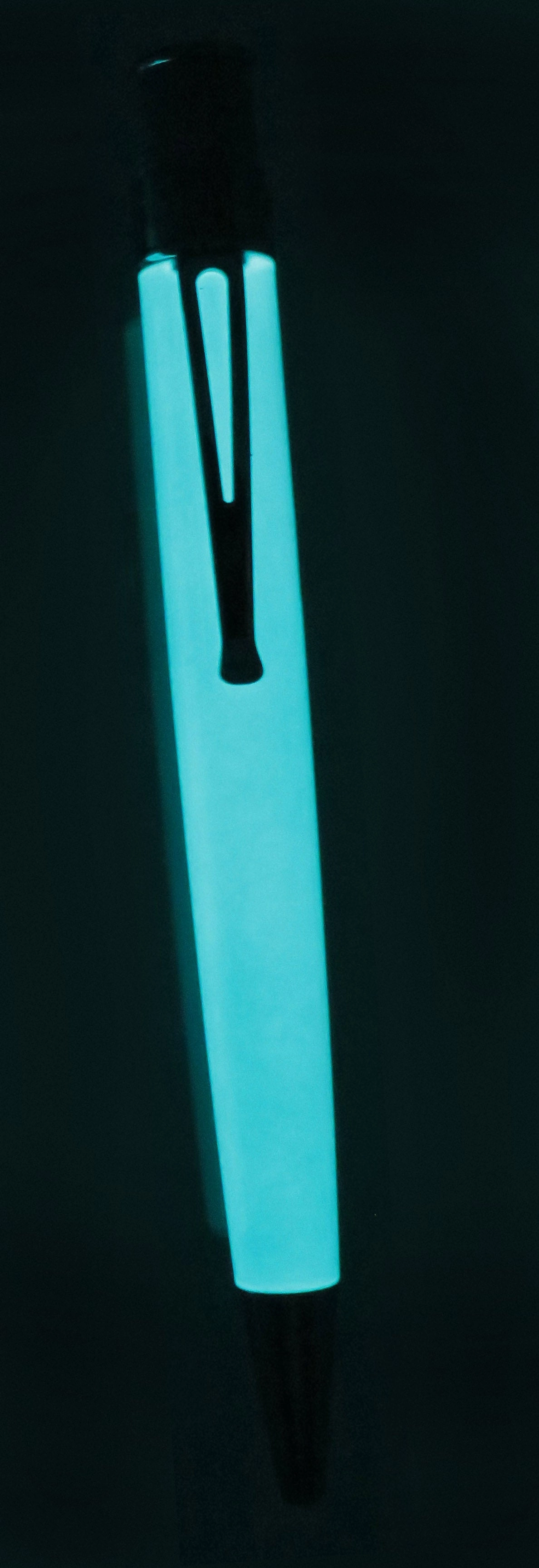 Retro 1951 Tornado Classic Glow In The Dark White Rollerball Pen collectible versatile